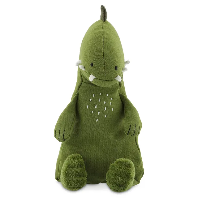 Trixie Baby Premiers jouets Mr. Dino petite peluche 26 cm coton bio