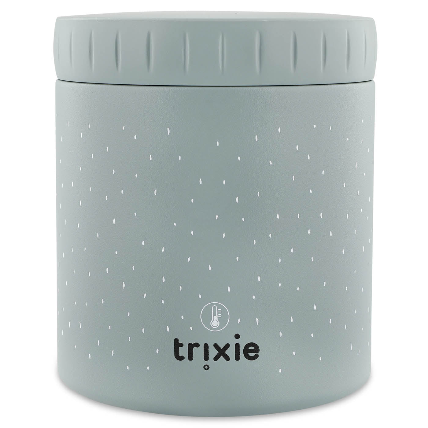 Trixie Baby Boîtes à goûter isothermes Boîte 500 ml Mr. Shark en acier inoxydable