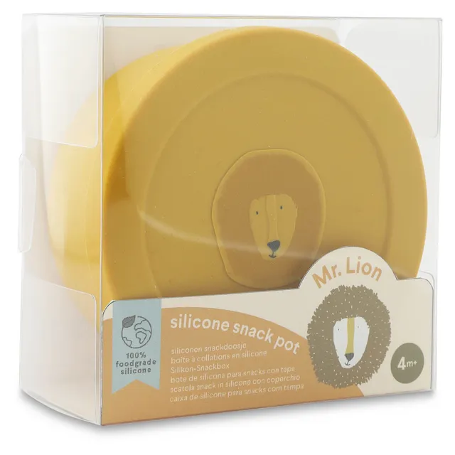 Trixie Baby Boîtes à goûter Mr. Lion silicone