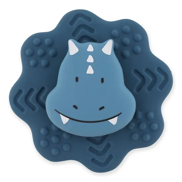 Trixie Baby Jouets sensoriels Spinner à ventouse Mr. Triceratops silicone