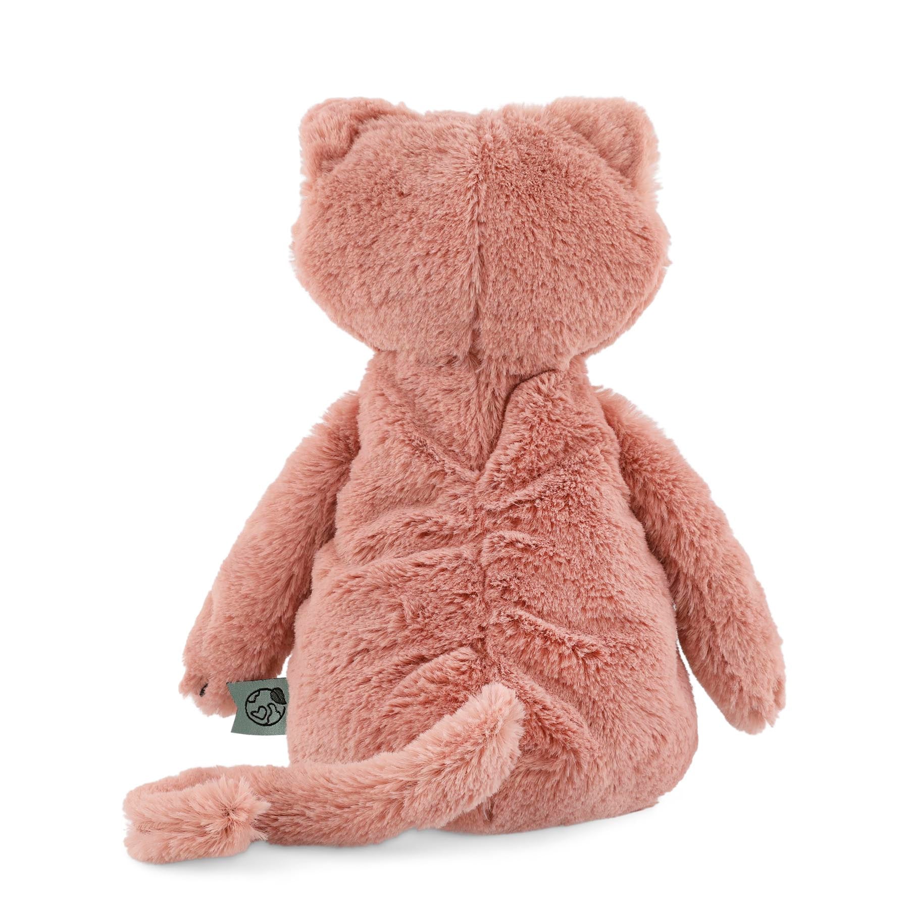 Trixie Baby Premiers jouets Animal en peluche Mrs. Cat peluche recyclée