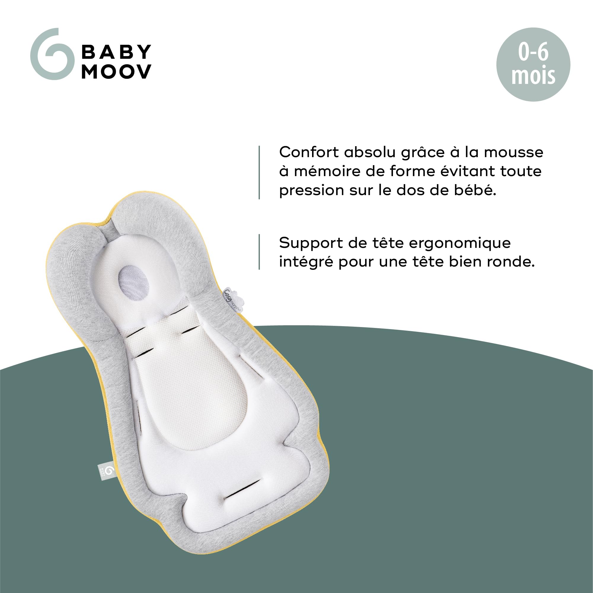 Babymoov Swoon Cosymorpho Fresh Smokey réducteur bébé universel