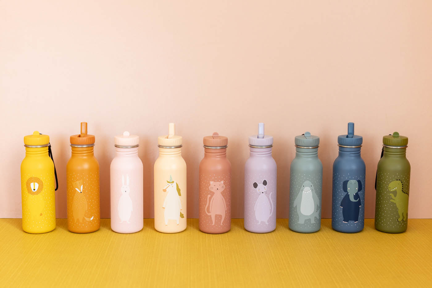Trixie Baby En déplacement Gourde 500 ml Mr. Fox inox