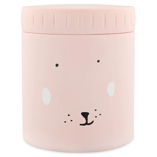 Trixie Baby Boîtes à goûter isothermes Pot alimentaire 350 ml Mrs. Rabbit inox
