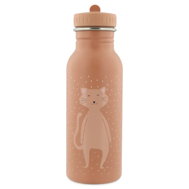 Trixie Baby En déplacement Gourde 500ml Mrs. Cat en acier inoxydable