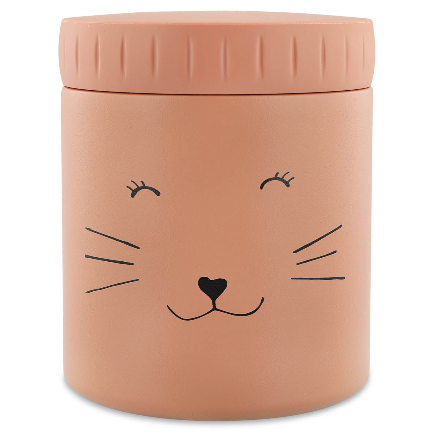Trixie Baby Boîtes à goûter isothermes Mrs. Cat pot alimentaire 350 ml inox