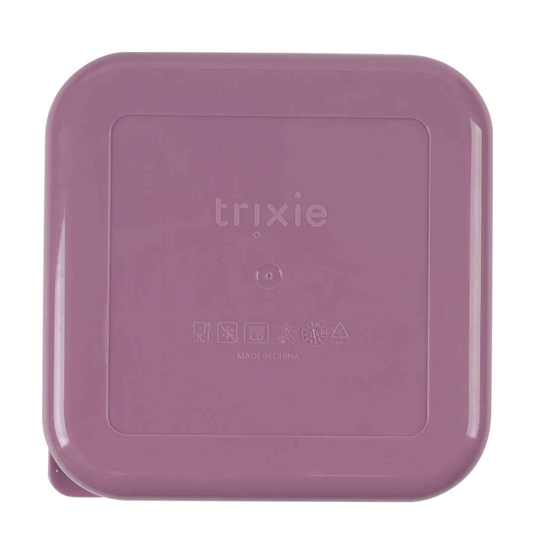 Trixie Baby Boîtes à goûter et boîtes repas Boîtes à goûter 3 pièces Mrs. Peacock