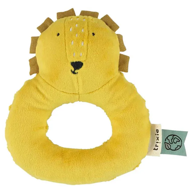 Trixie Baby Premiers jouets Mr. Lion hochet avec clochette