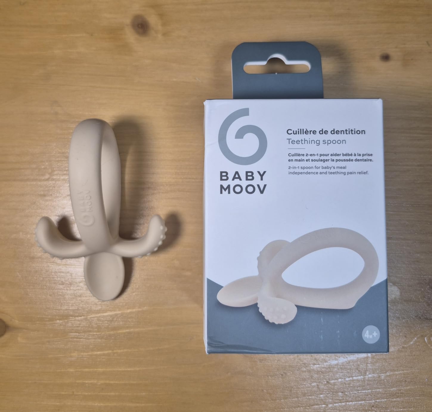 Babymoov Isy / Babybols cuillère bébé silicone dès 4 mois
