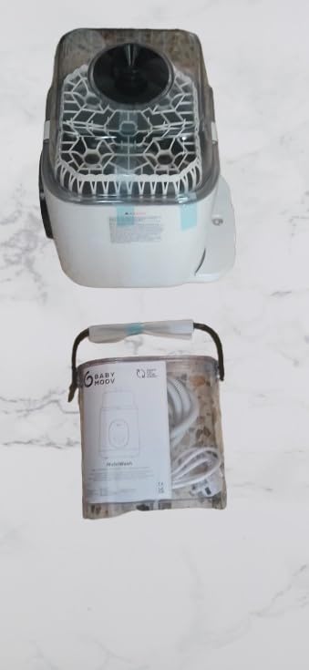 Babymoov Nutribaby / Duo Meal NutriWash lave-biberon électrique 4-en-1 beige