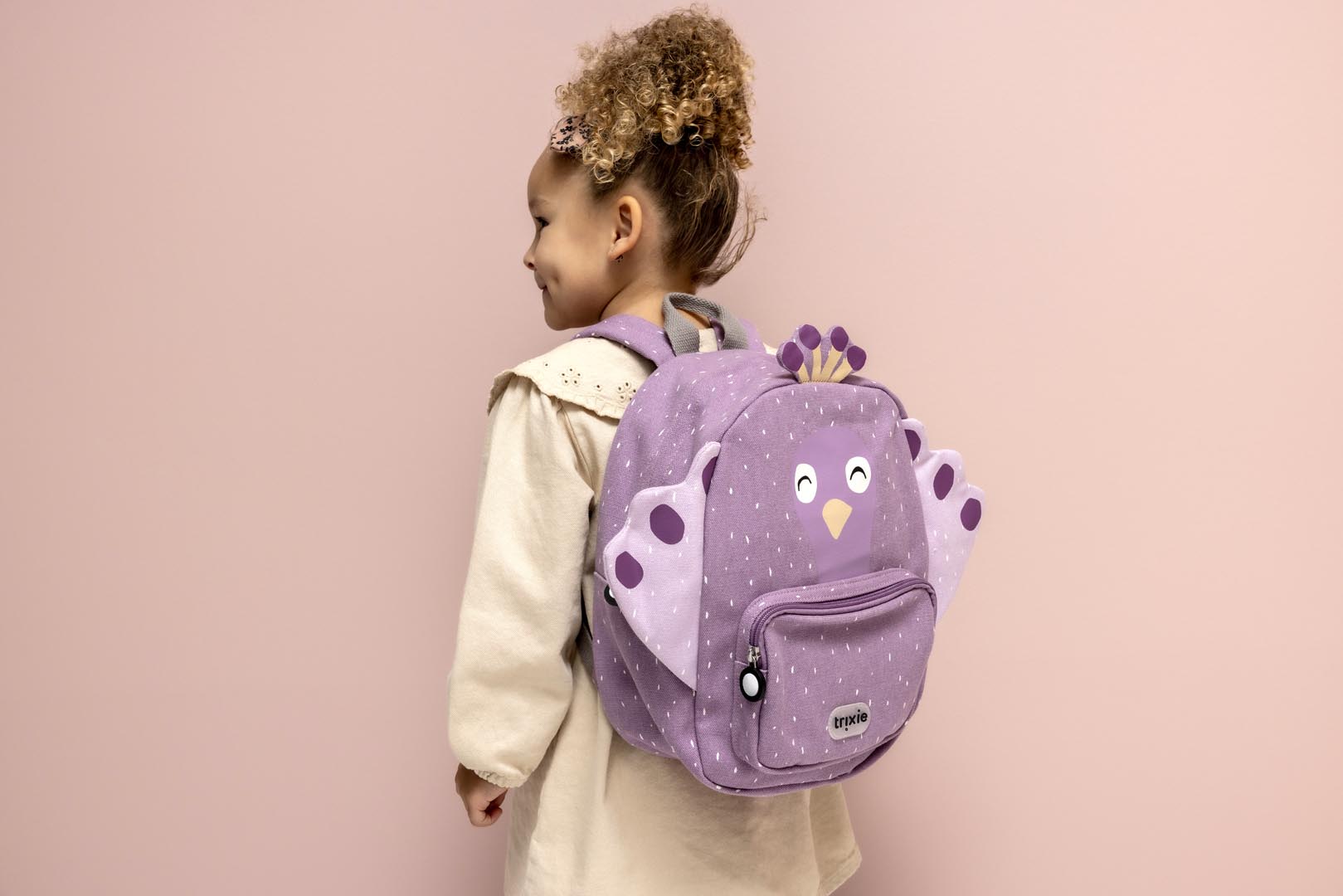 Trixie Baby Sacs à dos Mrs. Peacock sac à dos enfant déperlant