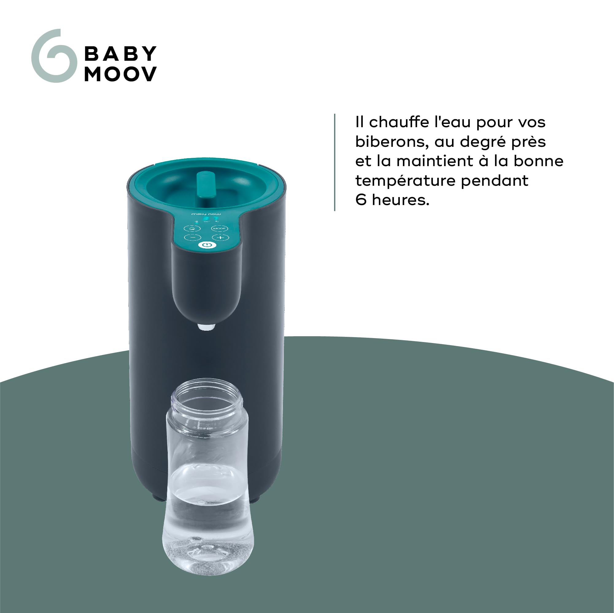 Babymoov Nutribaby / Duo Meal Milky Now préparateur de biberons bleu