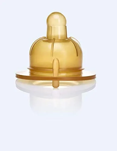 Natae Tétines tétine col large 6-18 mois caoutchouc naturel