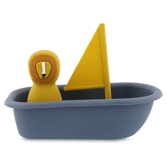 Trixie Baby Mr. Lion voilier jouet de bain en silicone