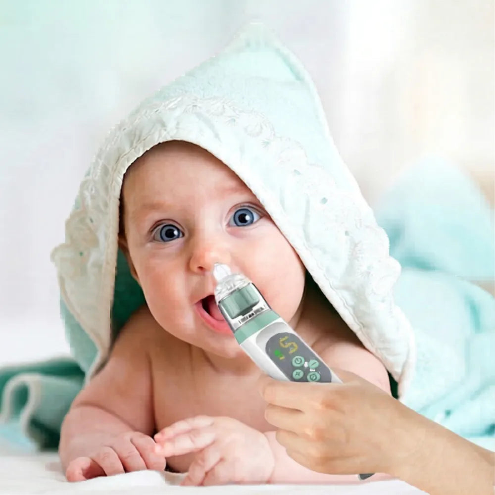 Baby-Crea Mouche Bébé Électrique mouche bébé aspiration douce rechargeable USB