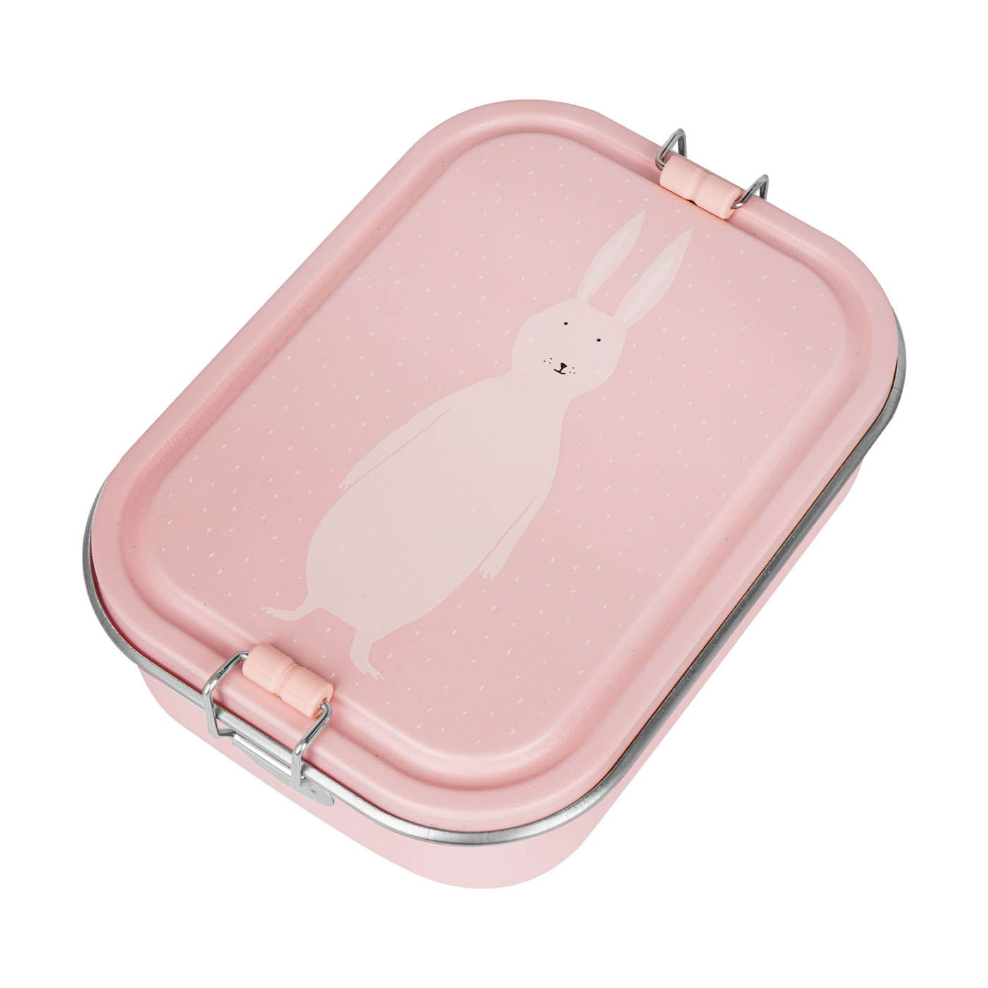 Trixie Baby Boîtes à goûter et boîtes repas Boîte repas grande Mrs. Rabbit boîte inox
