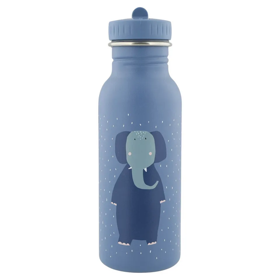 Trixie Baby En déplacement Gourde 500ml Mrs. Elephant inox