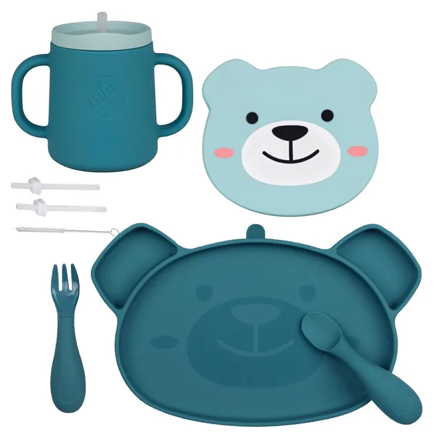 Tum Tum Weaning Baby Weaning Bundle Boris Bear coffret repas bébé