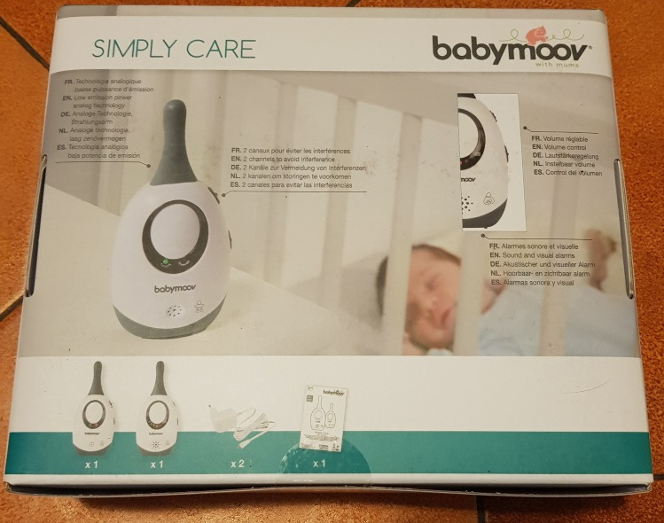 Babymoov YOO Simply Care babyphone audio portée 300 m