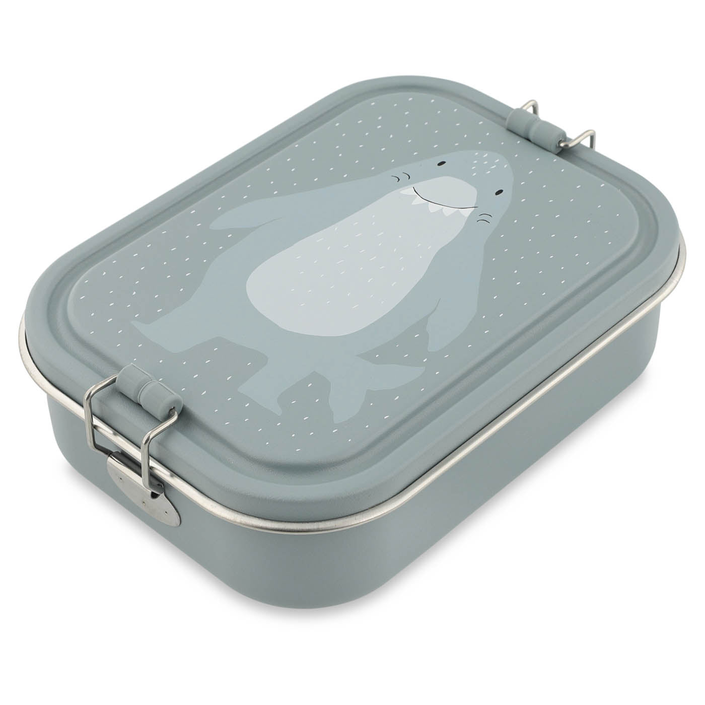 Trixie Baby Boîtes à goûter et boîtes repas Mr. Shark grande boîte repas inox