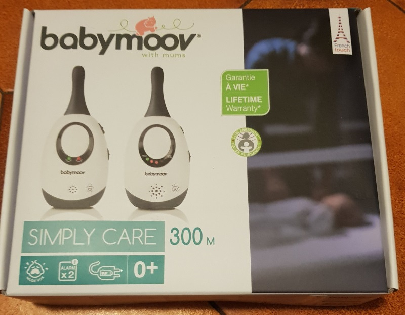Babymoov YOO Simply Care babyphone audio portée 300 m