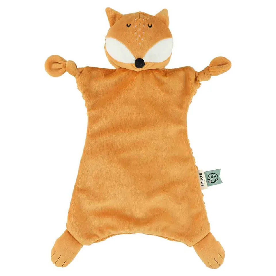 Trixie Baby Premiers jouets Doudou Mr. Fox avec attache tétine