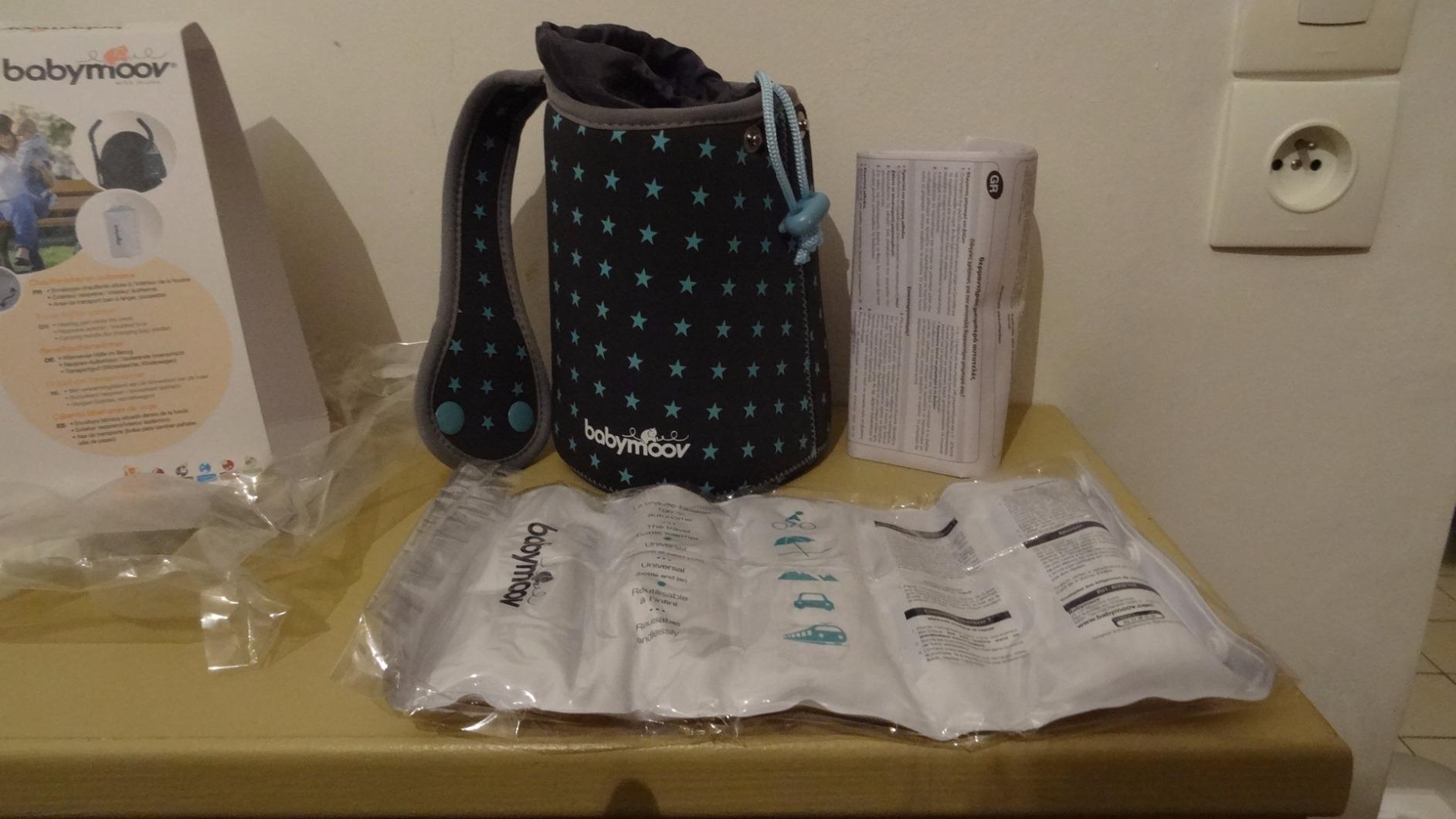 Babymoov Nutribaby Duo Meal chauffe-biberon autonome gris sans électricité