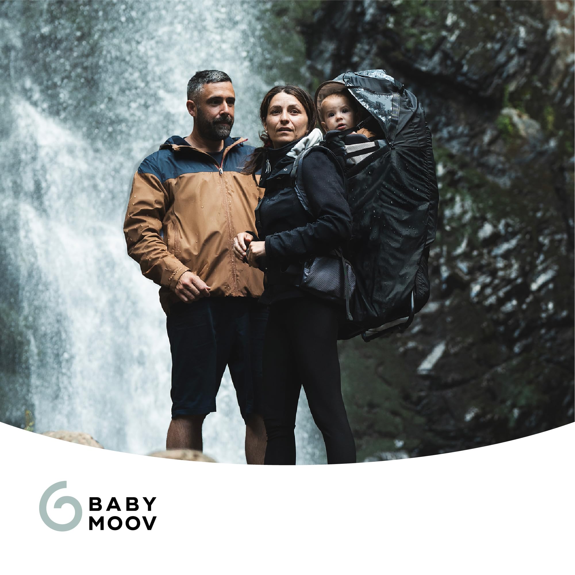 Babymoov Moov & Hike housse de pluie intégrale nylon 70D