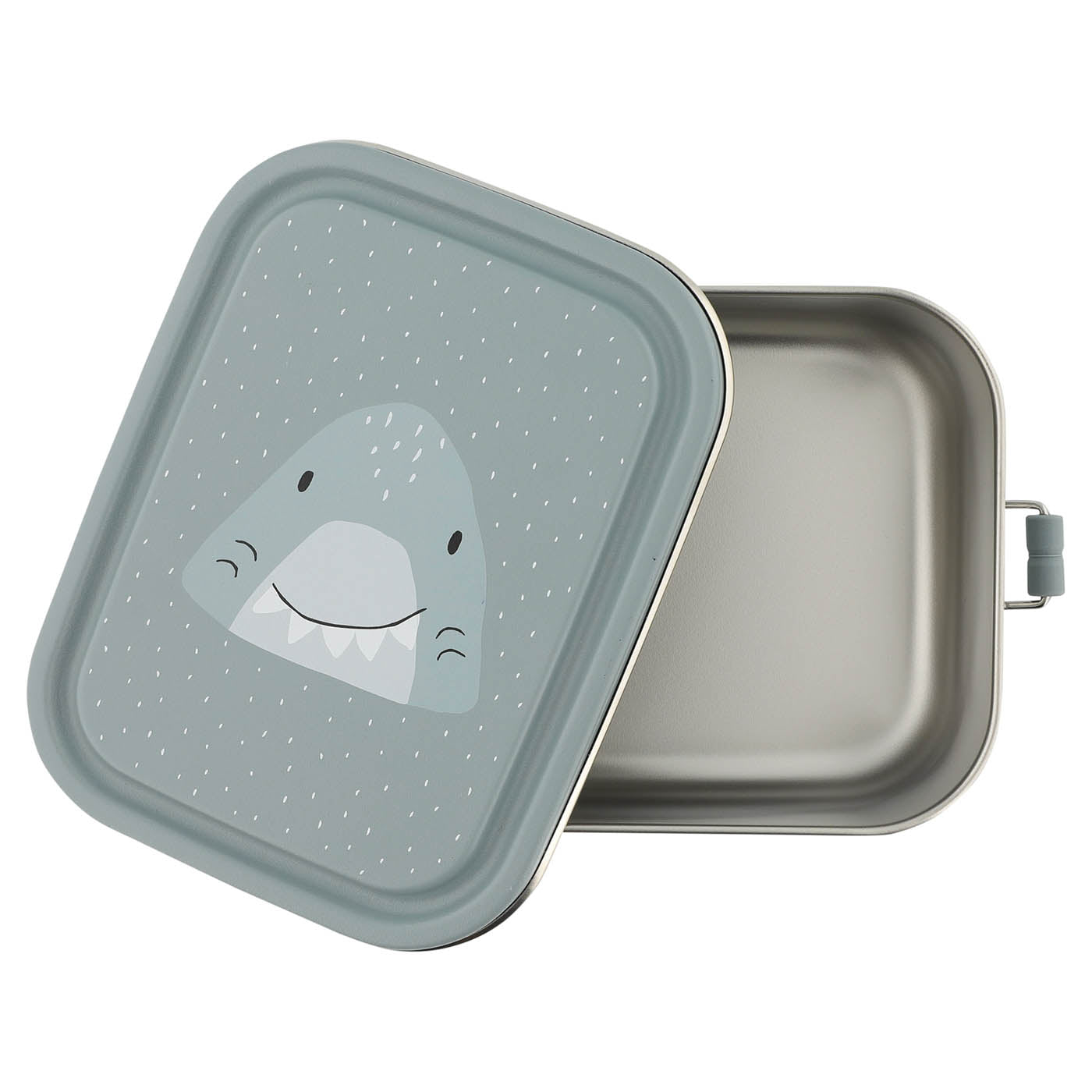 Trixie Baby Boîtes à goûter et boîtes repas Boîte repas petite Mr. Shark inox