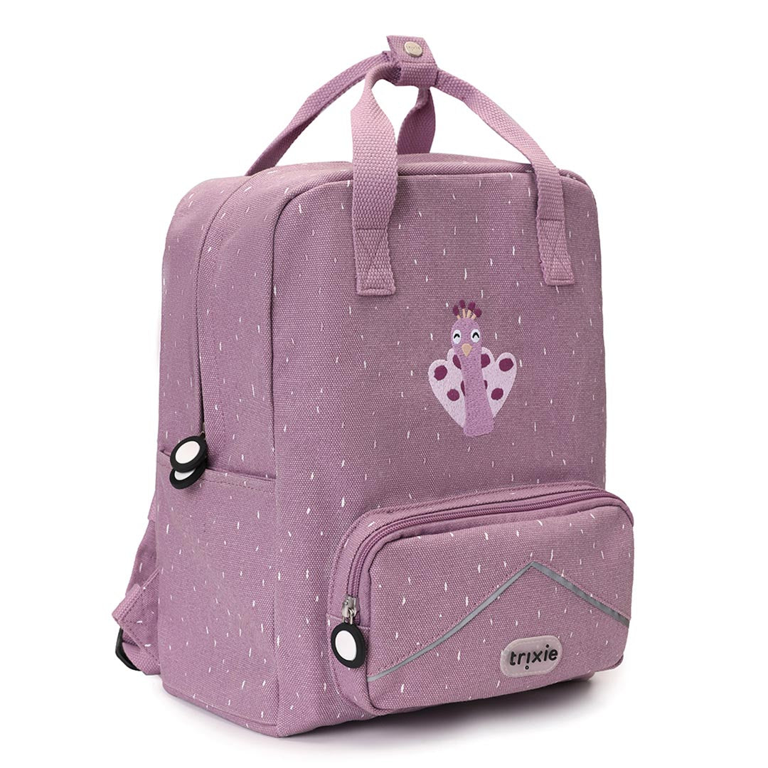 Trixie Baby Sacs à dos Sac à dos grand Mrs. Peacock format A4