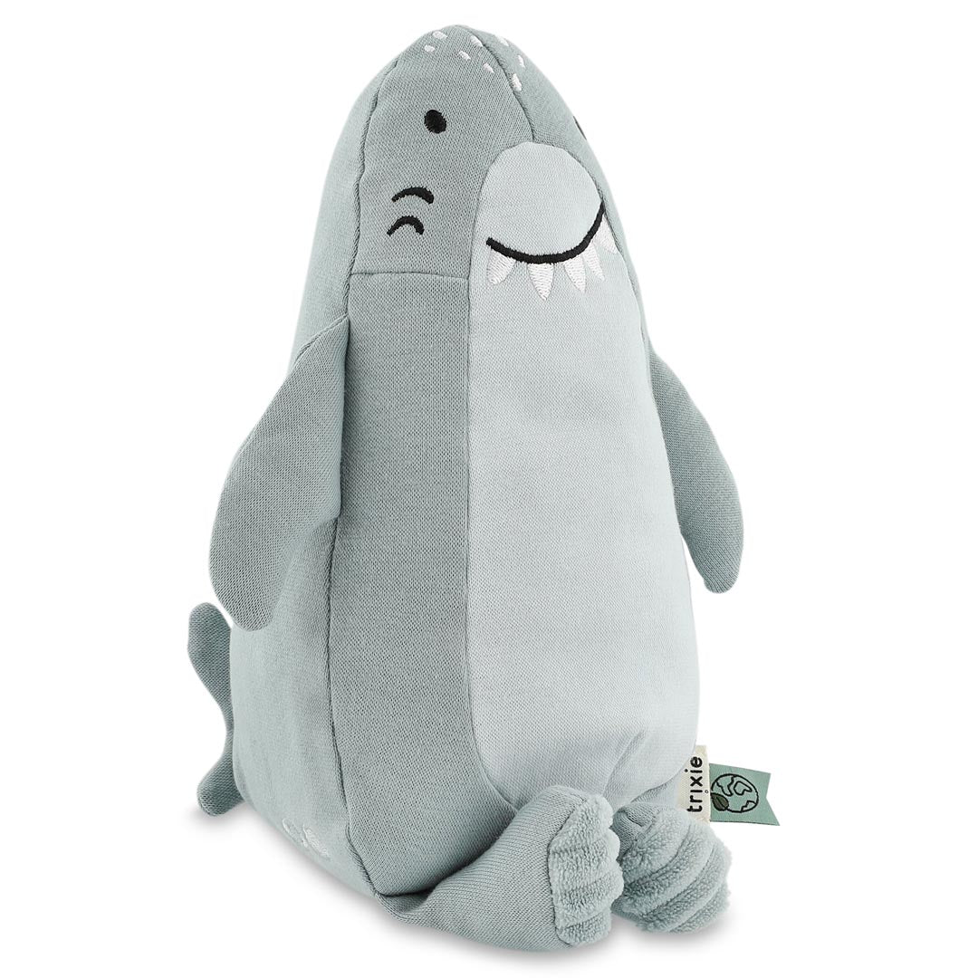 Trixie Baby Premiers jouets Peluche petite Mr. Shark coton bio