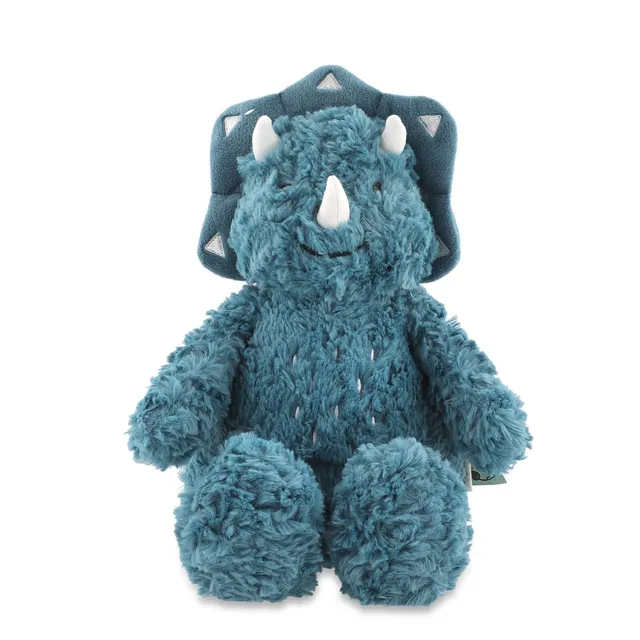 Trixie Baby Premiers jouets Mr. Triceratops peluche en matière recyclée