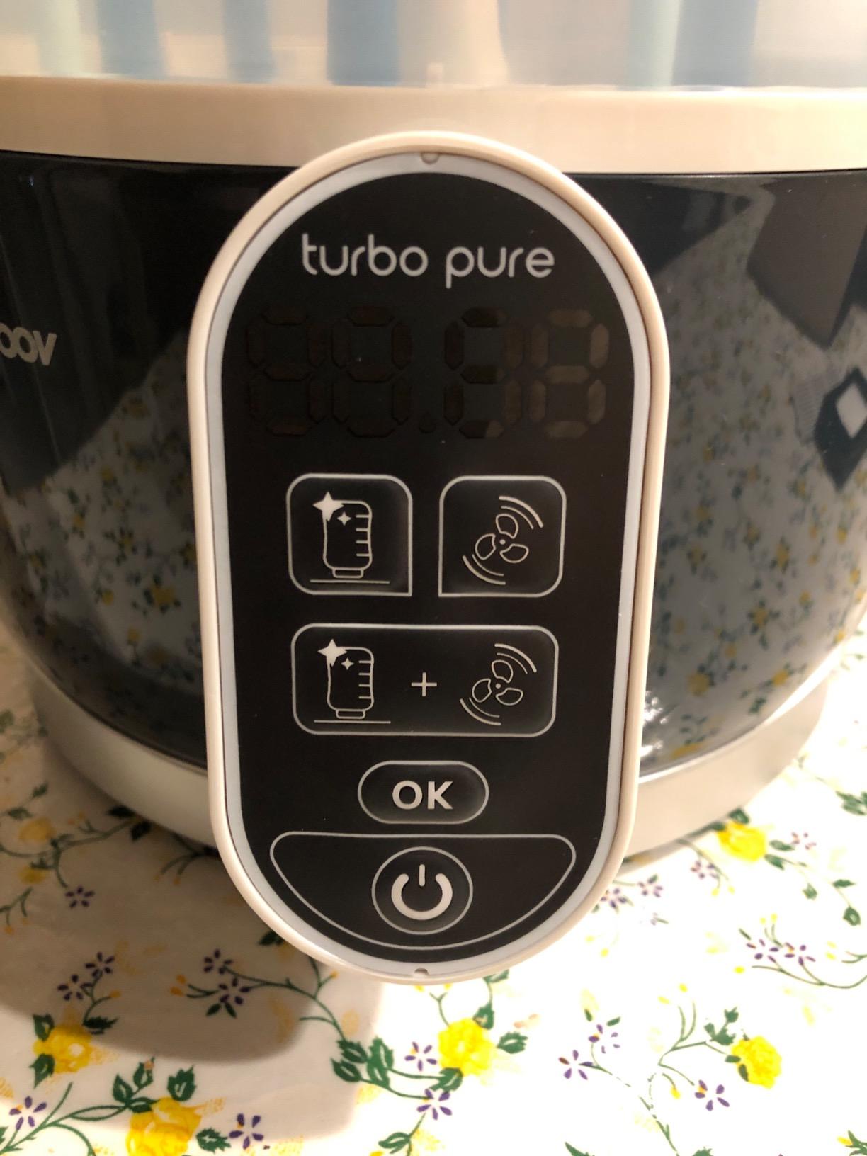 Babymoov Nutribaby Duo Meal Turbo Pure stérilisateur et sèche-biberon 5 en 1