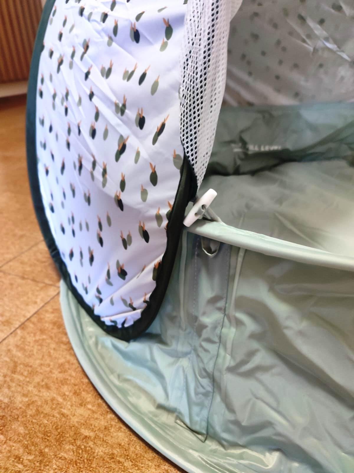 Babymoov Aquani Provence aire de jeux bébé 3 en 1 Marinière anti-UV