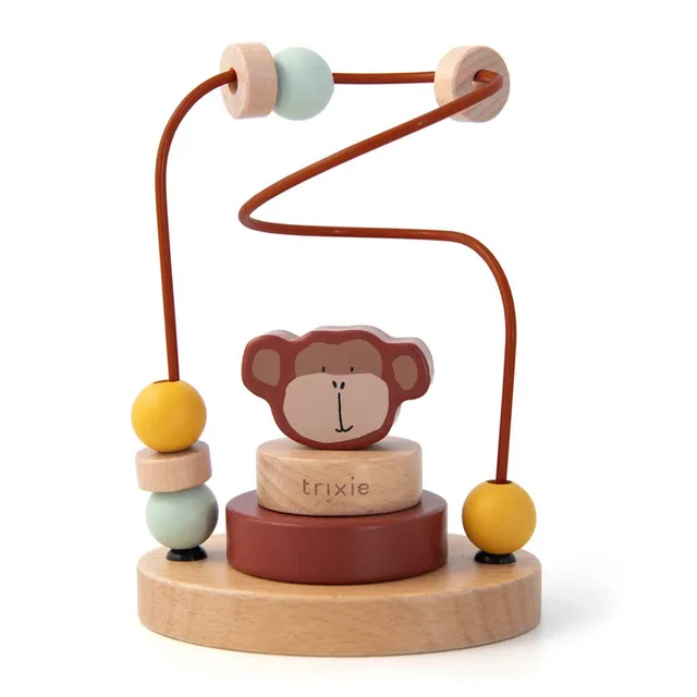 Trixie Baby Mr. Monkey labyrinthe à perles en bois