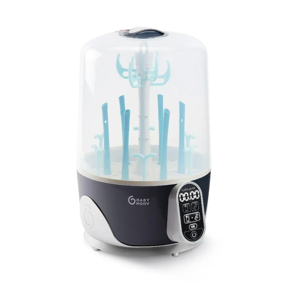 Babymoov Nutribaby Duo Meal Turbo Pure stérilisateur et sèche-biberon 5 en 1