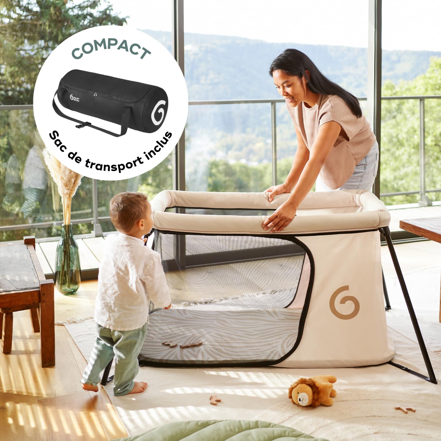 Babymoov Moov / Moov & Moov Sleep lit parapluie naissance à 4 ans