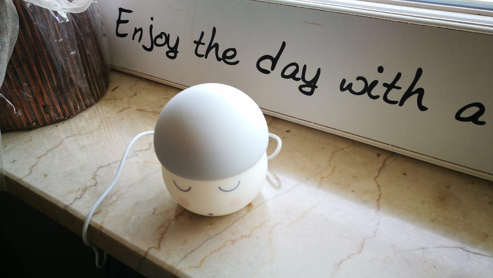 Babymoov YOO Squeezy veilleuse grise rechargeable 200 h