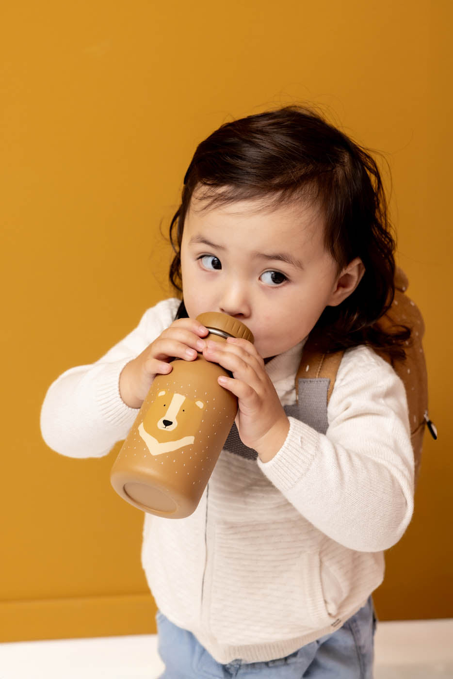 Trixie Baby En déplacement Gourde 350ml Mr. Bear inox