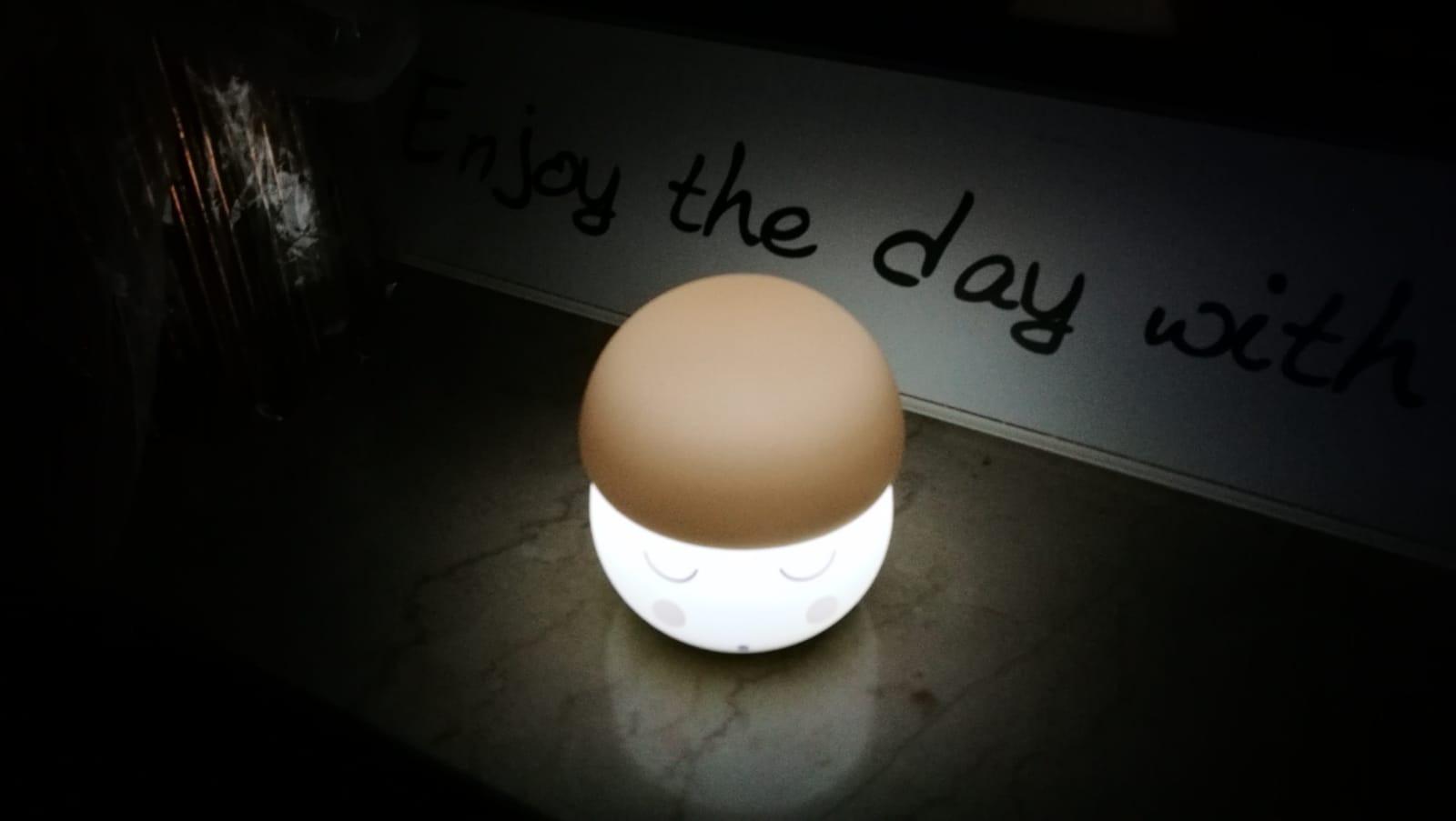 Babymoov YOO Squeezy veilleuse grise rechargeable 200 h