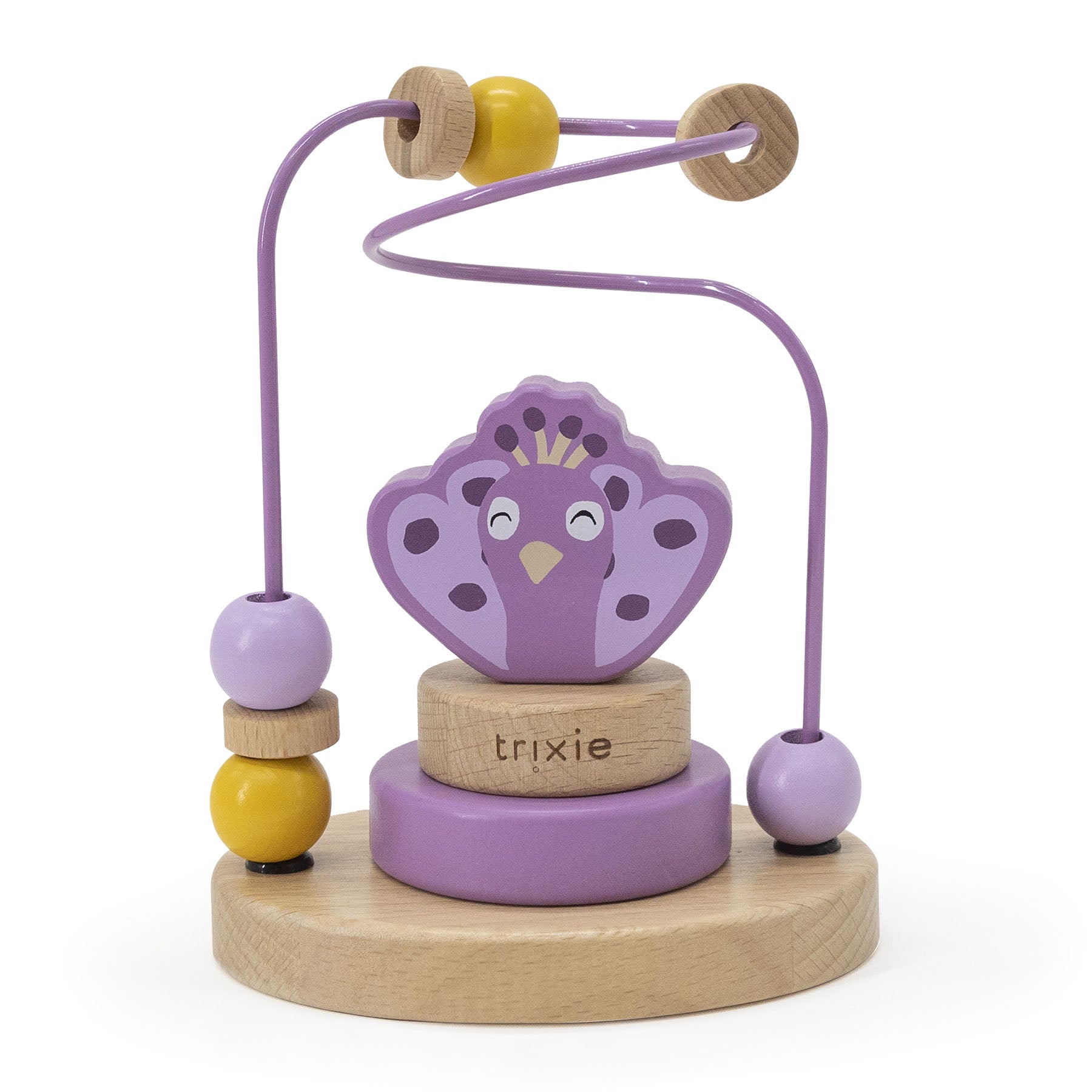 Trixie Baby Labyrinthes à perles Labyrinthe à perles en bois Mrs. Peacock