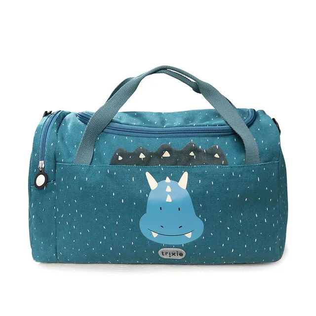 Trixie Baby Sacs de sport Sac de sport enfant Mr. Triceratops avec poche zippée