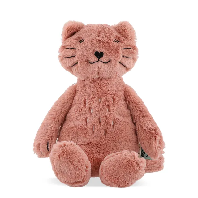 Trixie Baby Premiers jouets Animal en peluche Mrs. Cat peluche recyclée