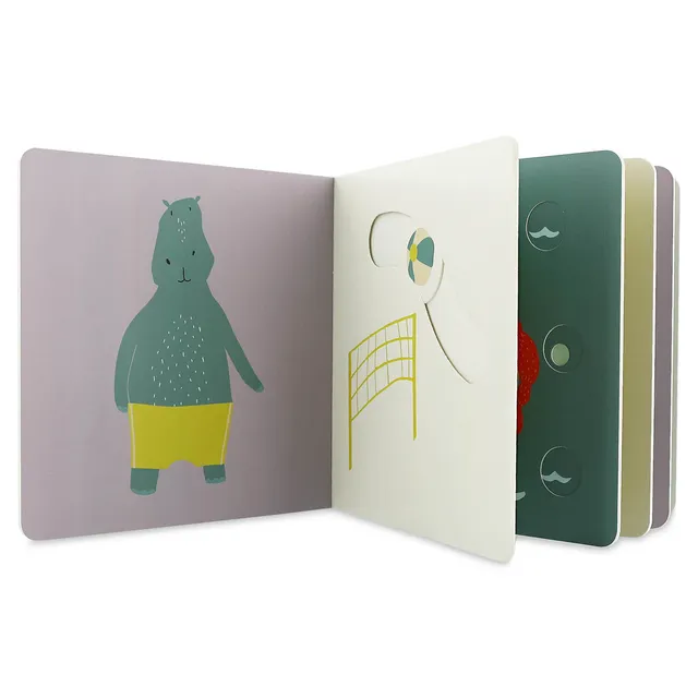 Trixie Baby Jeux, puzzles & livres Livre de diapositives Plage