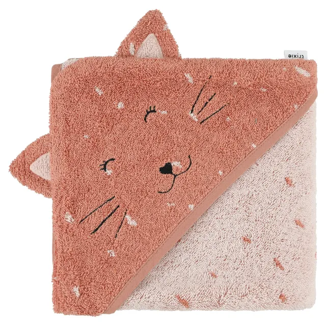Trixie Baby Capes de bain 75x75cm - Mrs. Cat cape de bain bébé