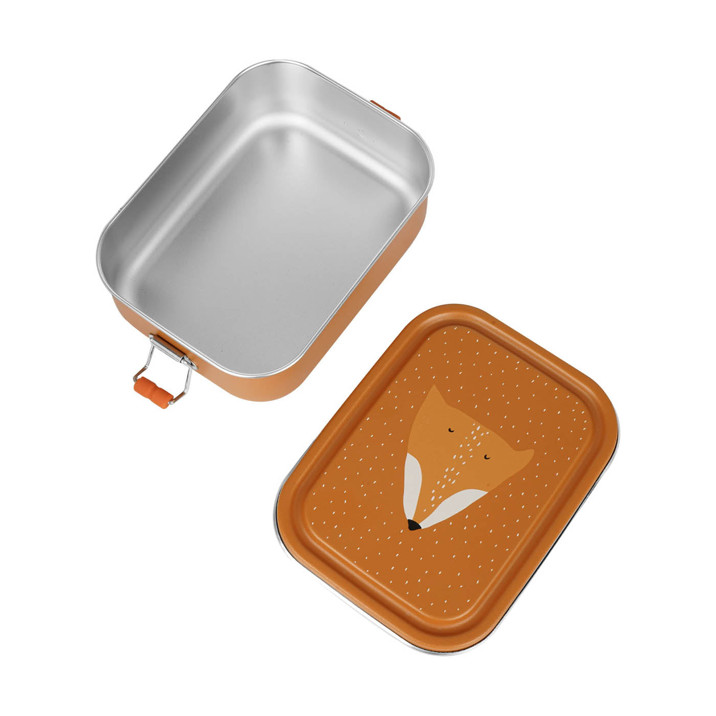 Trixie Baby Boîtes à goûter et boîtes repas boîte repas petite Mr. Fox en inox