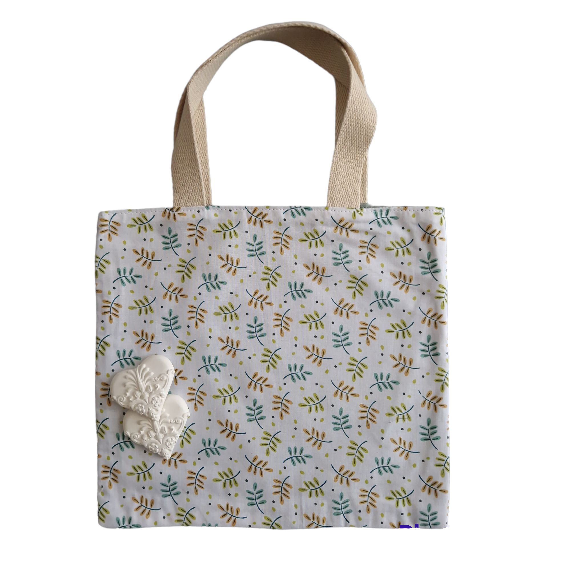 Rose et rêves dorés Sacs divers P’tit tote bag enfant réversible Doux Feuillages