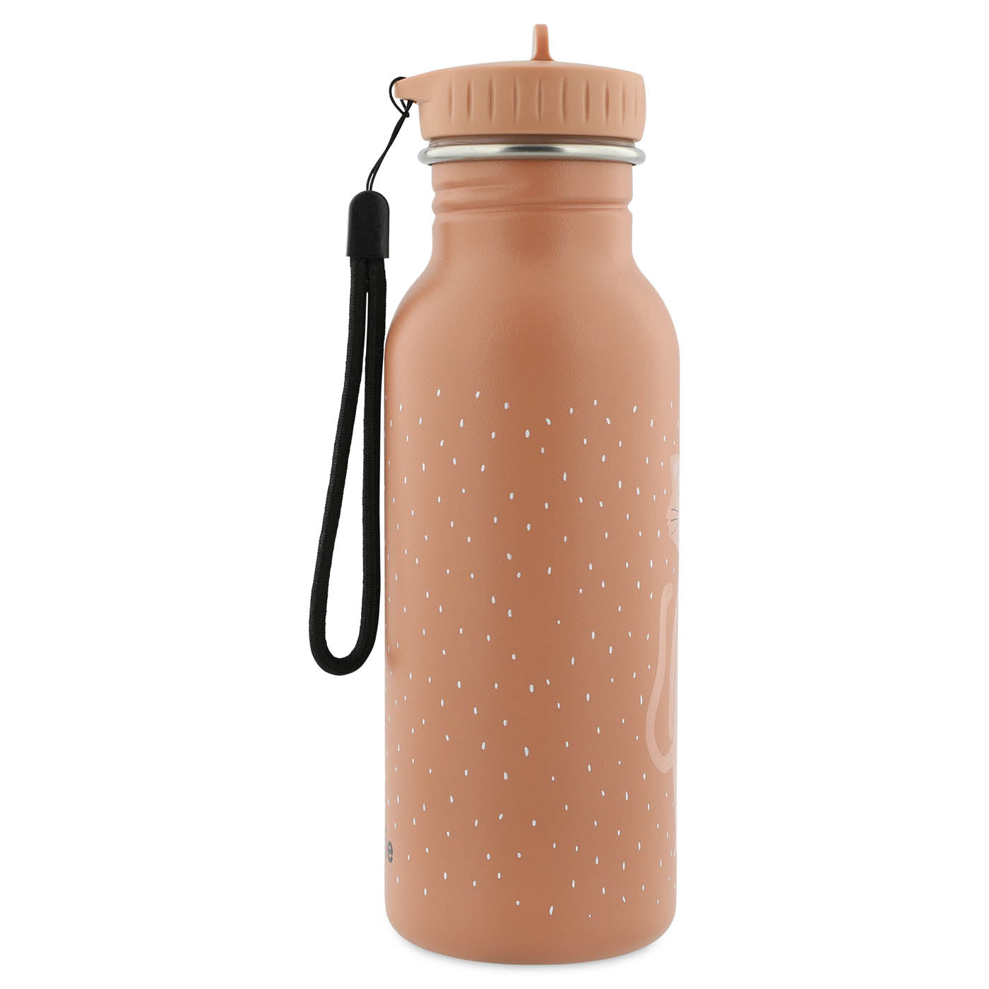 Trixie Baby En déplacement Gourde 500ml Mrs. Cat en acier inoxydable