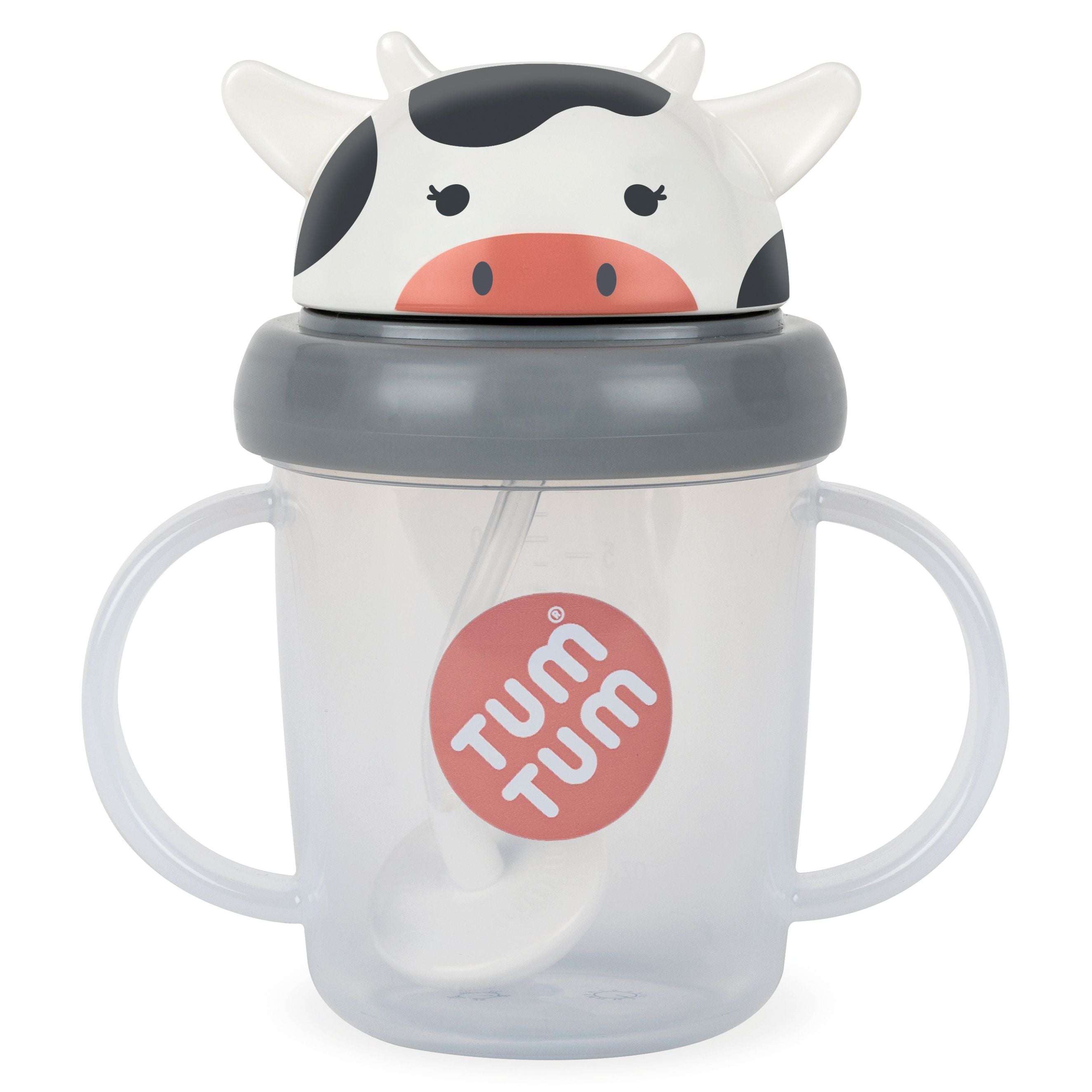Tum Tum Cups Tippy Up Series 3 gobelet Connie Cow 200 ml à paille lestée