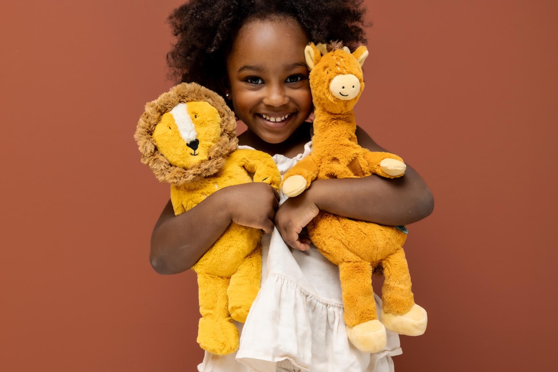 Trixie Baby Premiers jouets Animal en peluche Mr. Giraffe matières recyclées